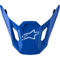 SM7 Helmet Visor — Blue, Gloss