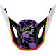 SM7 Helmet Visor — One Size, Gloss, Black, White, Pink, Purple