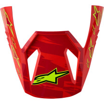 SM3 Helmet Visor — One Size, Blue, Red, White, Fluorescent Yellow