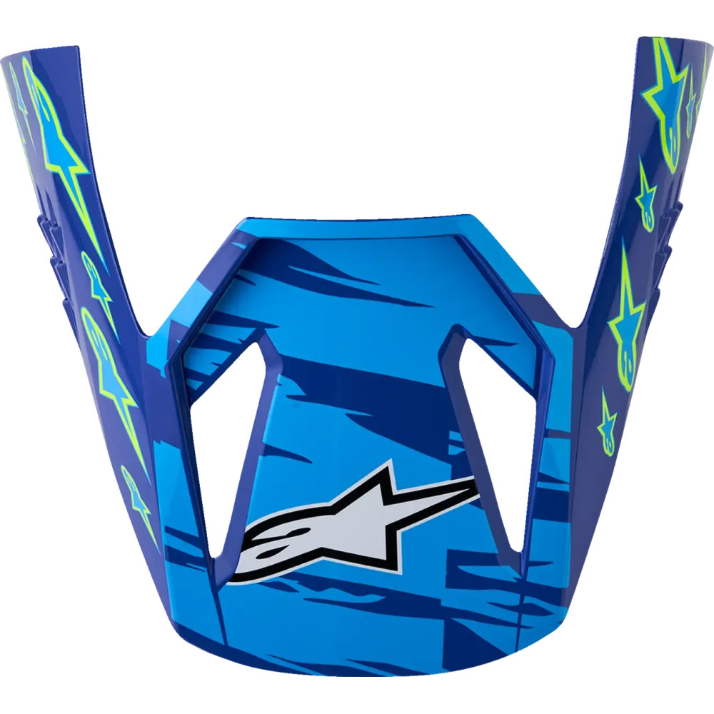 SM3 Helmet Visor — Alpinestars SM3, One Size, Blue/Pink/Yellow