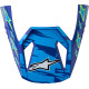 Youth SM3 Helmet Visor — Youth, One Size, SM3, Falcon, Blue/Pink/Yellow