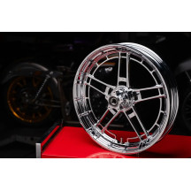 Flatline Rim — 21 x 3.5, Chrome, Silver