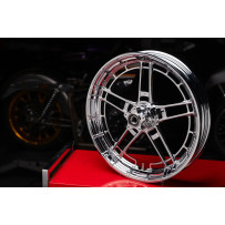 Flatline Rim — 21 x 3.5, Chrome, Silver