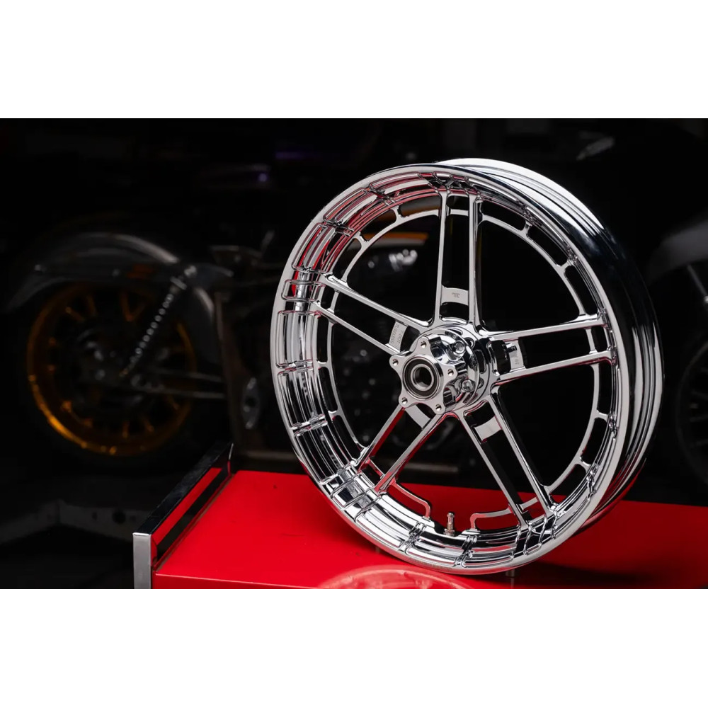 Flatline Rim — 21 x 3.5, Chrome, Silver