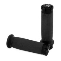 Puños Hawk — manillar de 1", negro, throttle-by-wire