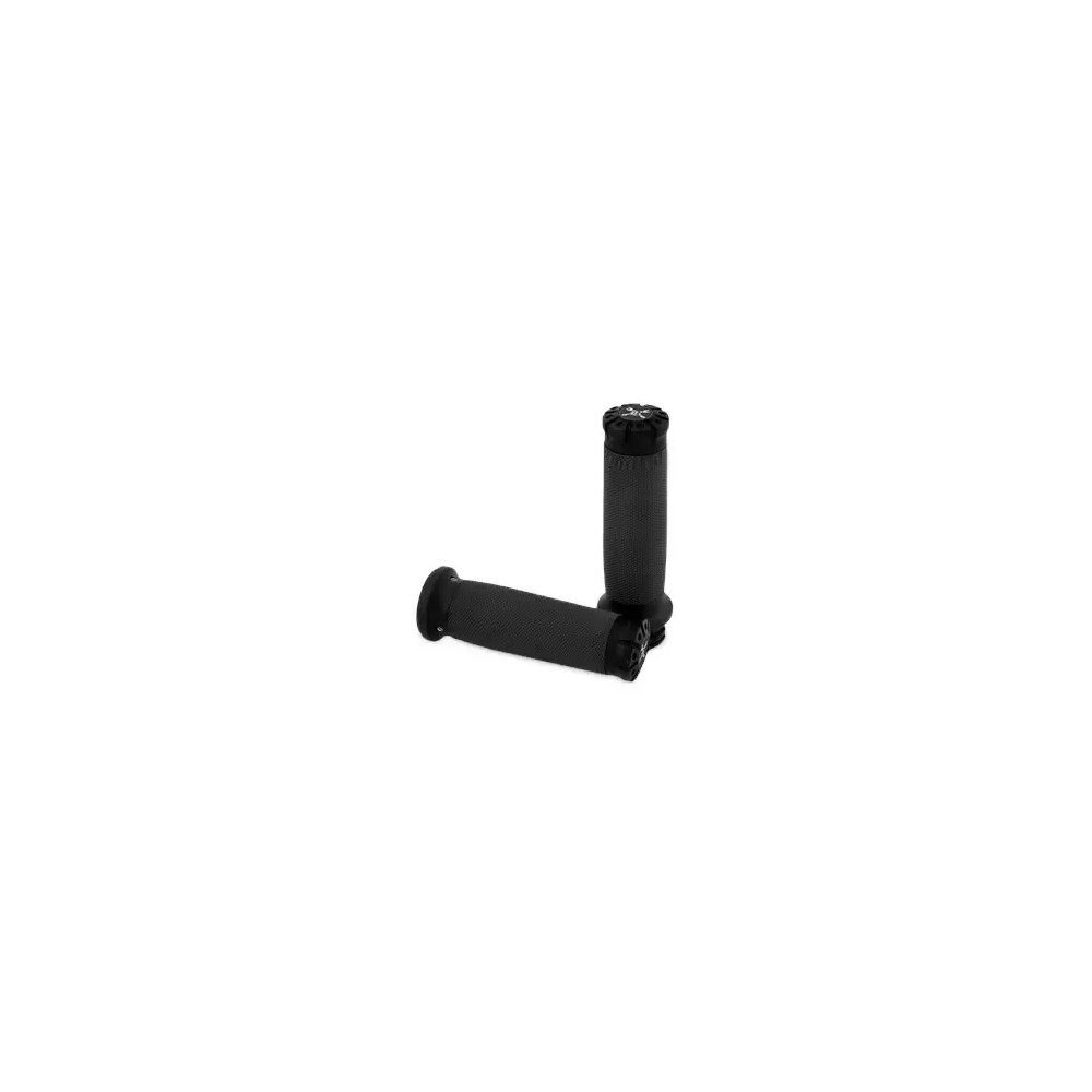 Puños Hawk — manillar de 1", negro, throttle-by-wire
