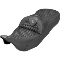 Extended Reach RoadSofa™ Seat — Extended Reach, Black/Silver, 2-Up Seat