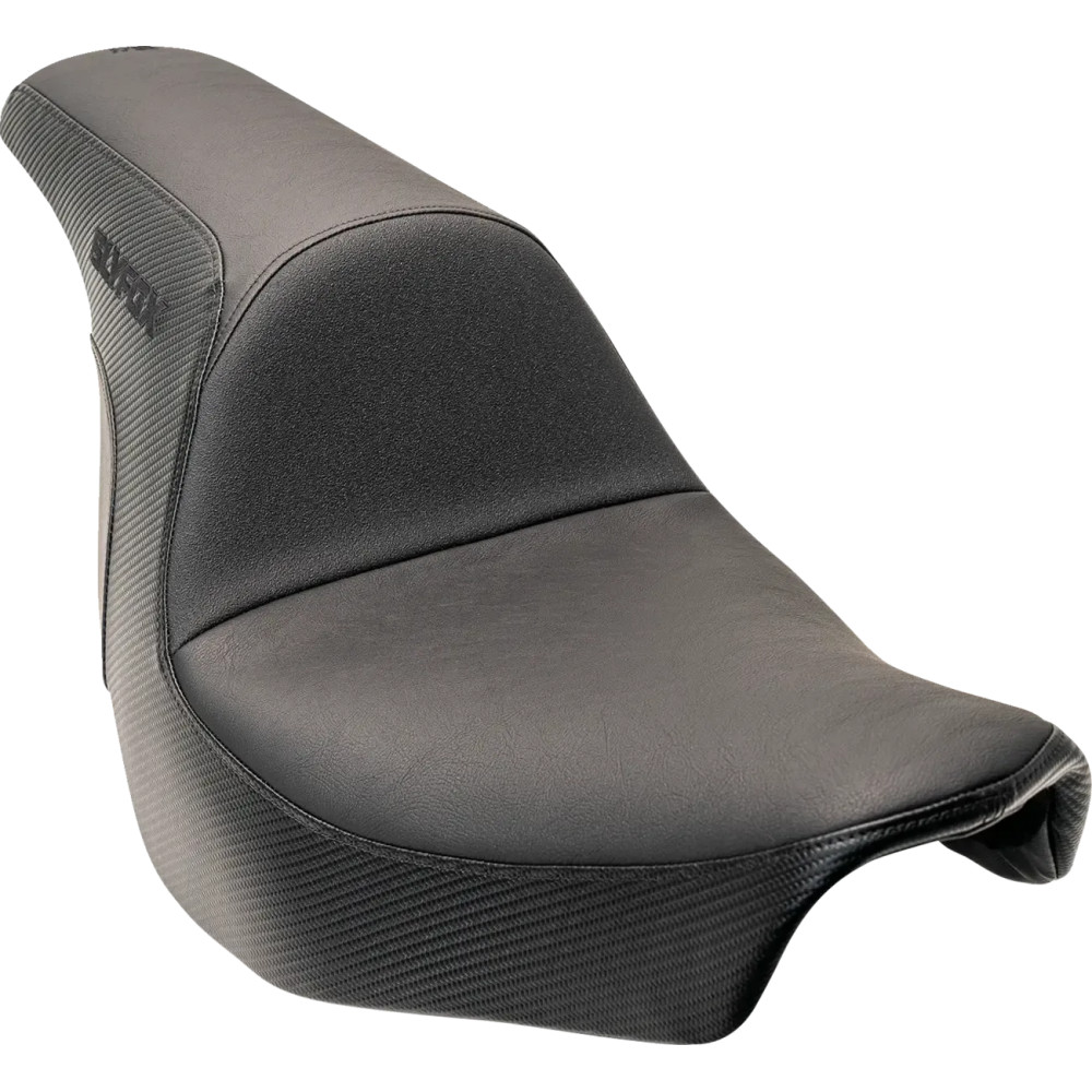 Asiento Lowrider Drifter — Negro, 32 cm de ancho del asiento del piloto, 72,5 cm de longitud total