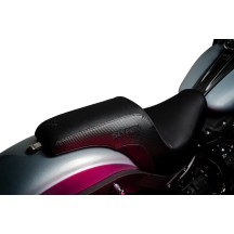 Asiento Lowrider Drifter — Negro, 32 cm de ancho del asiento del piloto, 72,5 cm de longitud total