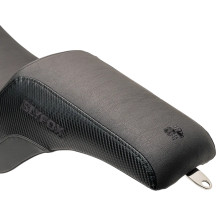 Asiento Lowrider Drifter — Negro, 32 cm de ancho del asiento del piloto, 72,5 cm de longitud total