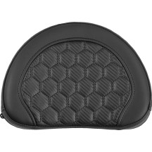 Contoured Sissy Bar Pad — Black, 10 in, 8 in