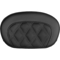 Mini Contour Sissy Bar Pad — 16.5 cm x 26.5 cm, Black/Gray