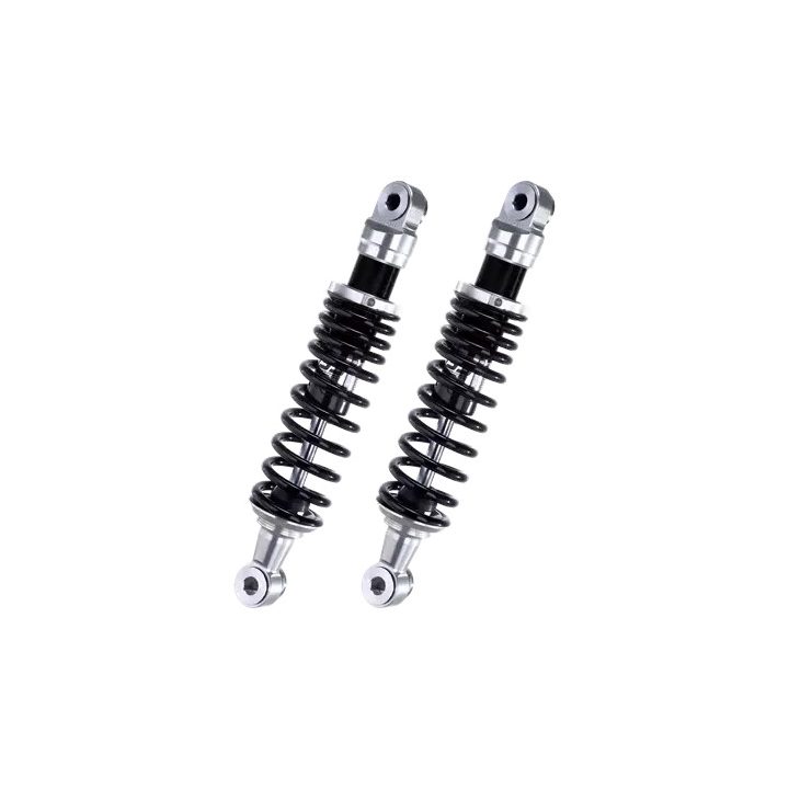 Amortiguador trasero — 310 mm, negro
