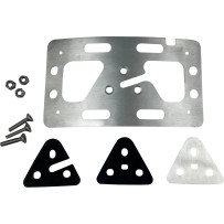 Ultra-Lite Low Profile License Plate Mount — Low-Profile, Bolt-On, Kit
