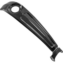Center Fill Carbon Fiber Dash Console — Carbon Fiber, Black, Gloss