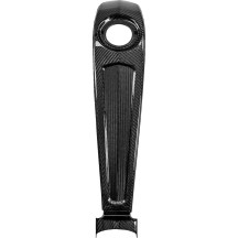 Center Fill Carbon Fiber Dash Console — Carbon Fiber, Black, Gloss