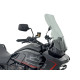 Windscreen Caponord HD Pan America — 51 cm, 43 cm, Smoke, 4 mm, Detachable