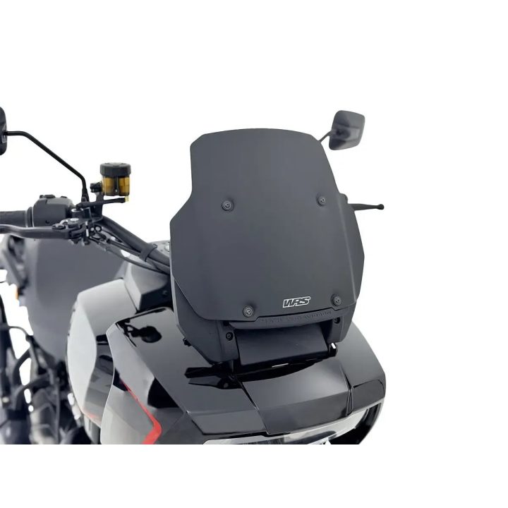 Windscreen Sport HD Pan America — 30 cm, 4 mm, Black Matte