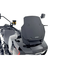 Windscreen Sport HD Pan America — 30 cm, 4 mm, Black Matte