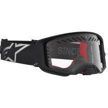 Gafas Supertech Dura Air Fluid — Negro, Plata, lente transparente