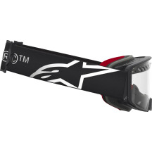 Gafas Supertech Dura Air Fluid — Negro, Plata, lente transparente