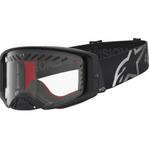 Gafas Supertech Dura Air Fluid — Negro, Plata, lente transparente