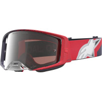 Supertech Hiten Goggle — Red, Black, Silver Mirror, Adult