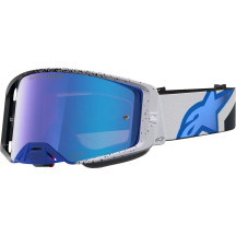 Gafas Supertech Hiten — Ventiladas, lente espejada, compatibles con roll-offs, tear-offs