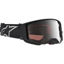Alpinestars Supertech Vesta Goggles — Silver, Black, Matte, Mirrored Lens