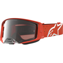 Supertech Vesta Goggle — Orange, Silver, Mirrored Lens