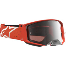 Supertech Vesta Goggle — Orange, Silver, Mirrored Lens