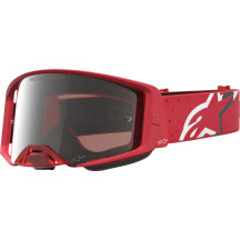 Alpinestars Supertech Vesta Goggle — Silver Mirror, Chrome, Fluo Red