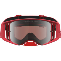 Alpinestars Supertech Vesta Goggle — Silver Mirror, Chrome, Fluo Red