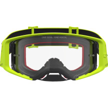 Alpinestars Supertech Vesta Goggle — Vented, Clear Lens, Black/Fluorescent Yellow