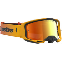 Vision 8 Amber Goggle — Vented, Mirrored Lens, Adult