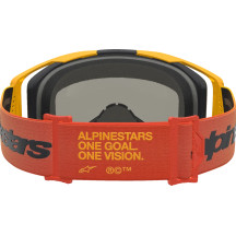 Vision 8 Amber Goggle — Vented, Mirrored Lens, Adult