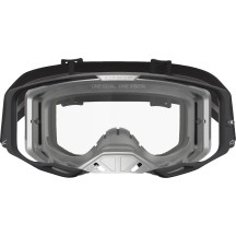 Gafas Vision 8 Amber — lente transparente, negro, plata