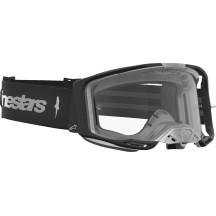 Gafas Vision 8 Amber — lente transparente, negro, plata