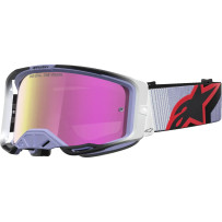 Vision 8 Maven Goggle — Black, Purple, Pink Mirror, Adult, Unisex