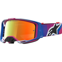 Alpinestars Vision 8 Maven Goggle — Red Mirror, Vented, Adult, Unisex