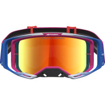 Alpinestars Vision 8 Maven Goggle — Red Mirror, Vented, Adult, Unisex