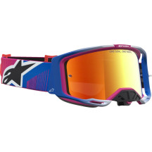 Alpinestars Vision 8 Maven Goggle — Red Mirror, Vented, Adult, Unisex