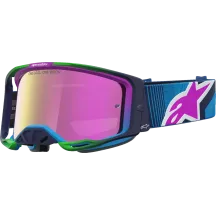 Alpinestars Vision 8 Maven Goggle — Vented, Mirrored Lens, Adult, Unisex