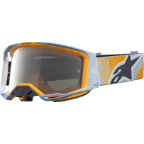 Vision 8 Maven Goggle — Orange, Gray, Dust Blue, Silver Mirror