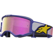 Vision 5 Drag Goggle — Purple, Red, Pink Mirror, Vented, Adult