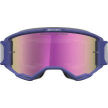 Vision 5 Drag Goggle — Purple, Red, Pink Mirror, Vented, Adult