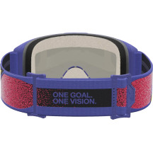 Vision 5 Drag Goggle — Purple, Red, Pink Mirror, Vented, Adult