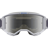 Vision 5 Drag Goggle — Mirrored Lens, Blue/Gray, Adult, Unisex
