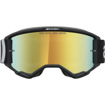 Gafas Vision 5 Hone — Blanco, Negro, Dorado espejo