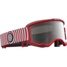 Gafas Vision 5 Hone — Lente espejada, blanco/rojo